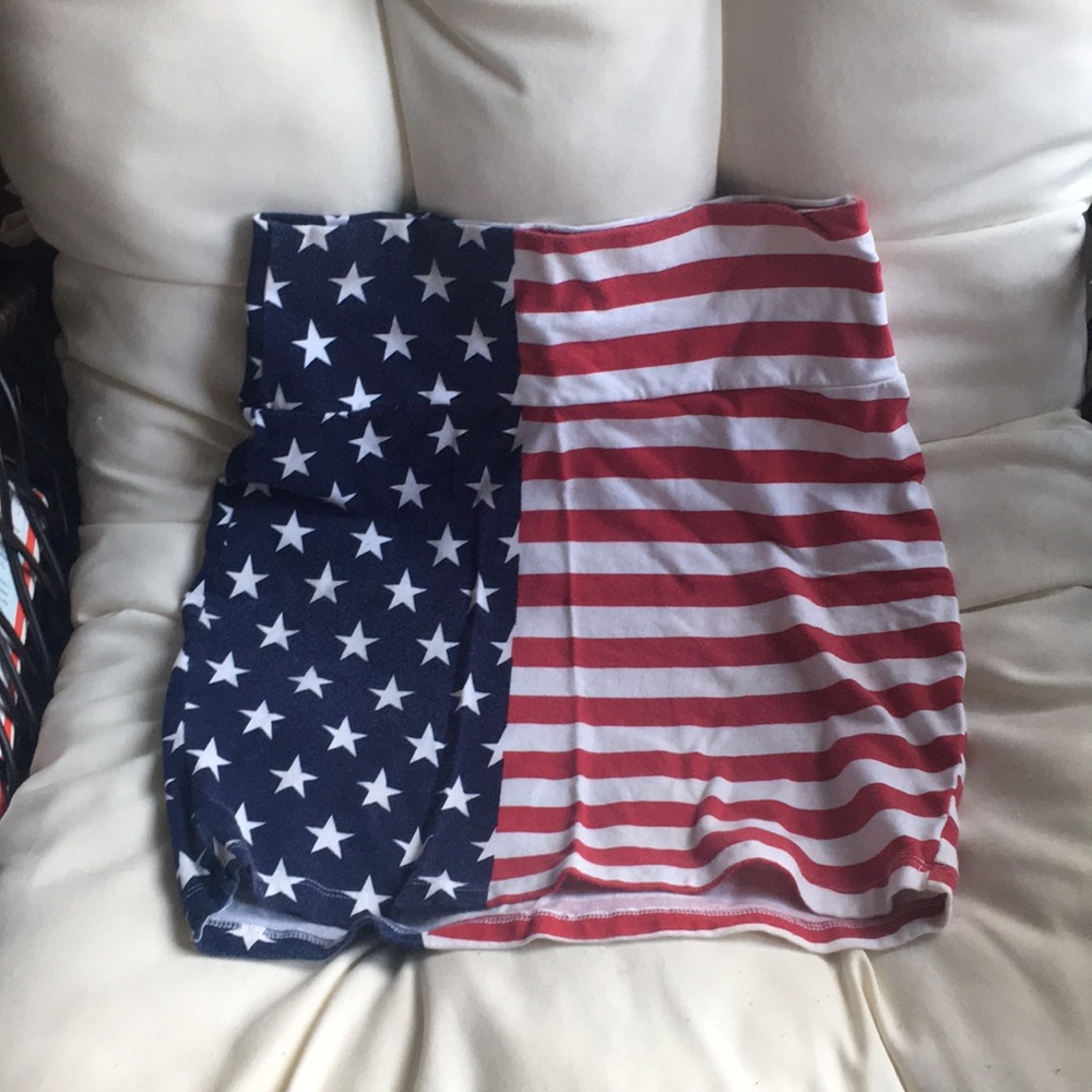 American flag skirt